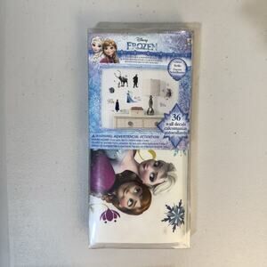 Disney Frozen 36 Wall Decals Room Decor Stickers Anna Elsa Kristoff Olaf New